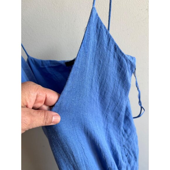 Zara Blue Maxi Dress - Picture 2 of 8